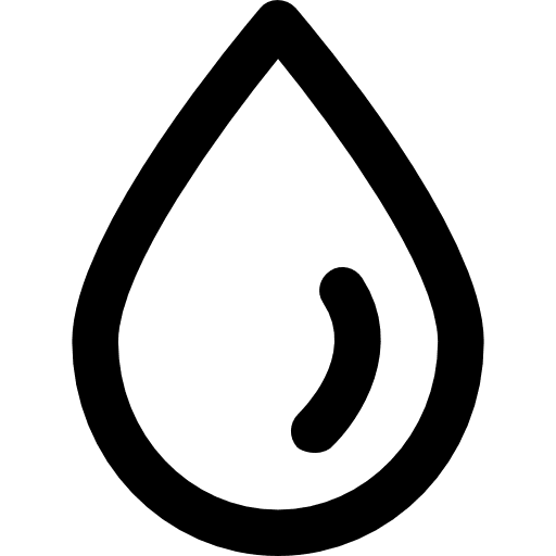 Watering raindrop drop drops icon