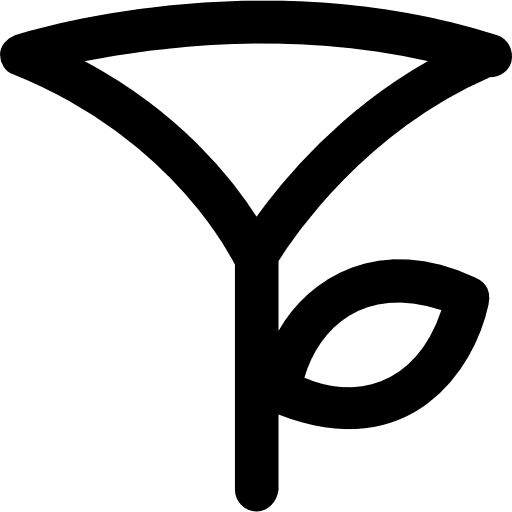 Flower blossom nature botanical icon