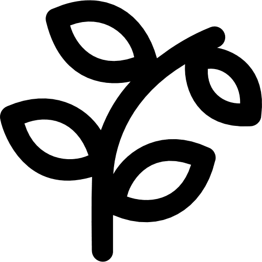 Plant nature garden ecology icon