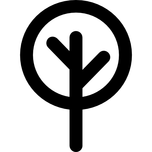 Tree tree garden botanical icon