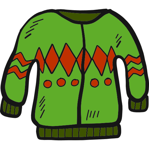 Sweater jersey pullover clothes icon