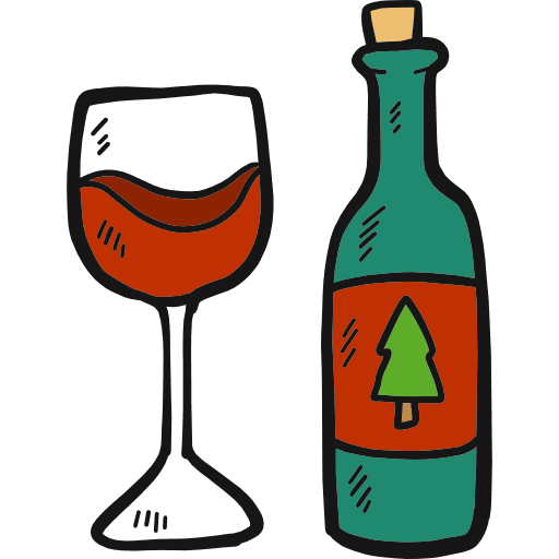 Wine glass wine glass cup icon