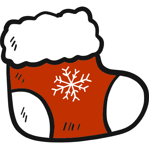 Christmas sock christmas garment fashion icon