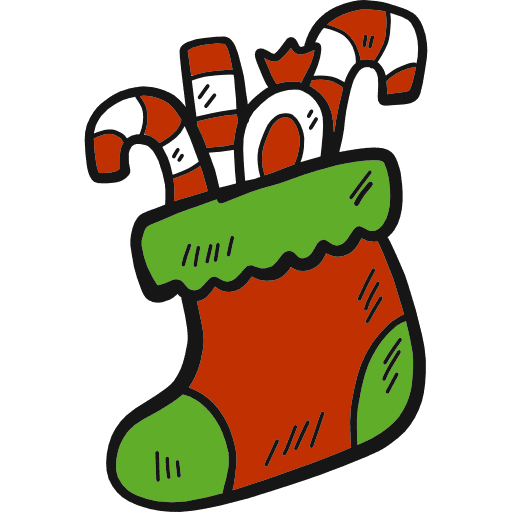 Christmas sock christmas sock garment clothes icon