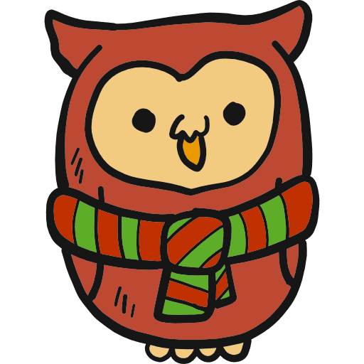 Owl animals bird owl icon
