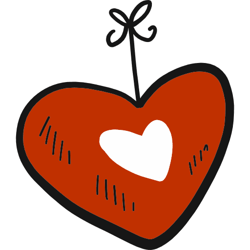 Bauble hand drawn bauble christmas icon