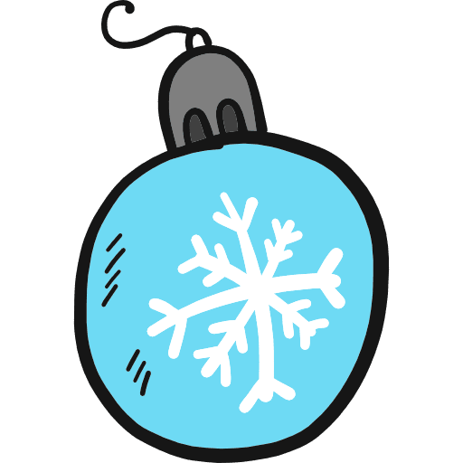 Bauble xmas ornament christmas icon
