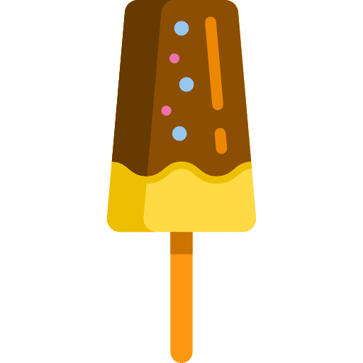 Ice cream dessert food and restaurant sweet icon