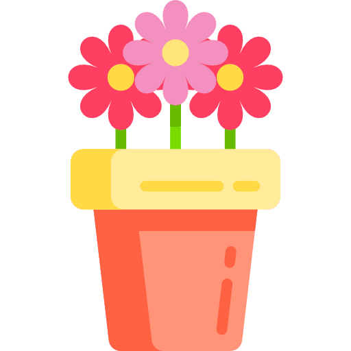 Flower flowers gardening garden icon