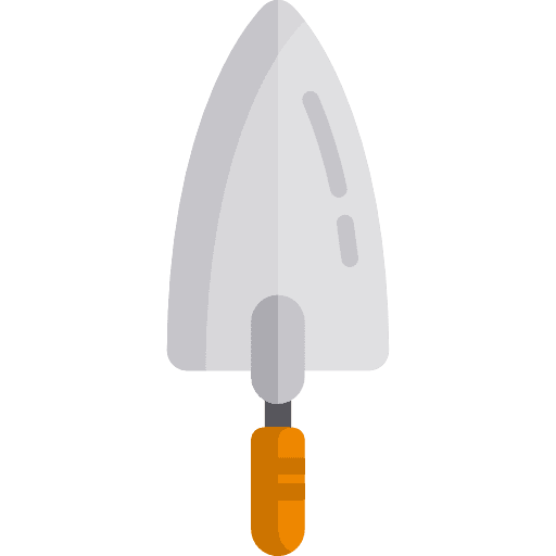 Shovel tools and utensils shovel home repair icon