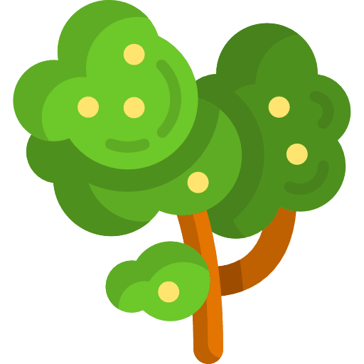 Tree garden tree botanical icon