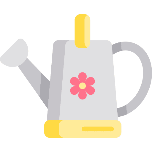 Watering can farming and gardening garden gardening icon