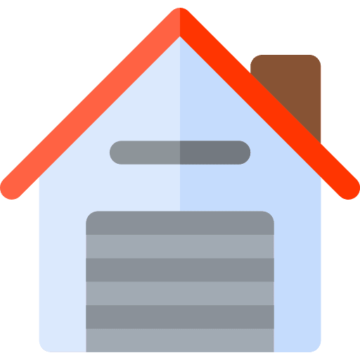 Metallic blind construction metallic blind home icon