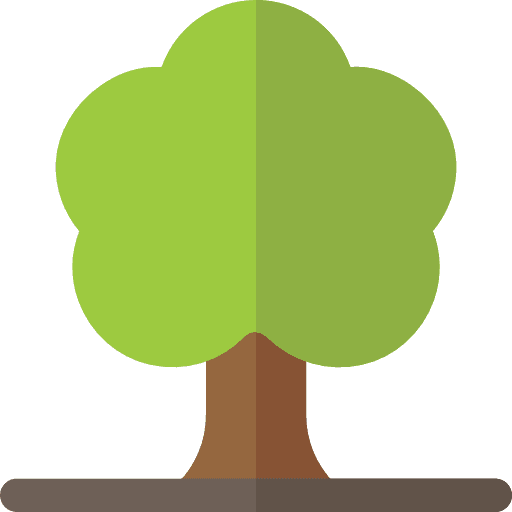 Trees branch natural wood icon
