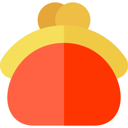 Purses currency real estate business icon