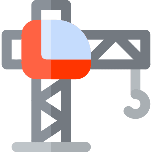 Winch buildings tower winch icon