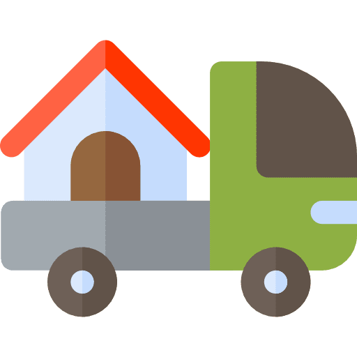 Real estate vehicle car real estate icon