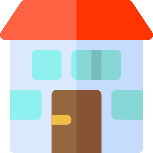 Entrance buildings home houses icon