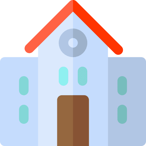 Fireplace building buildings construction icon