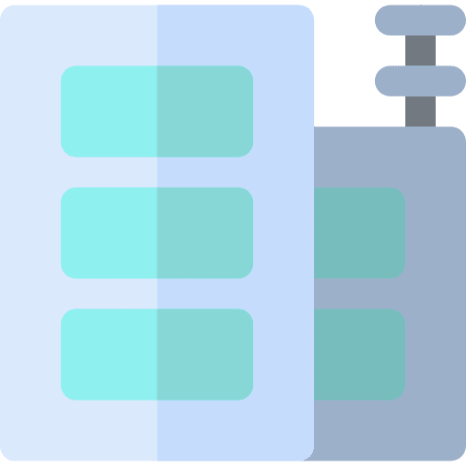 Flats skyscrapers flats city icon