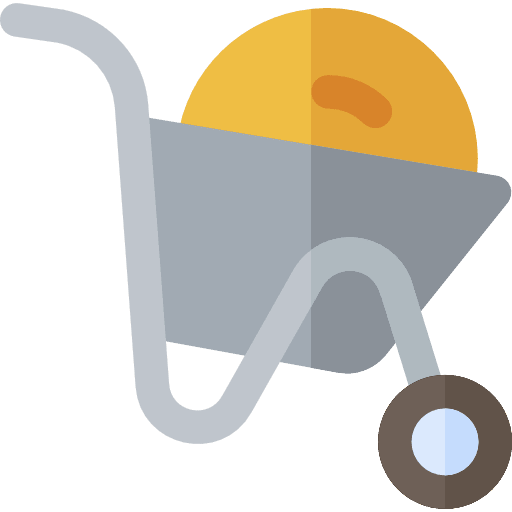 Barrow barrow real estate working icon