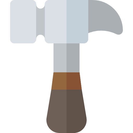 Mallet hammers sledgehammer repair icon