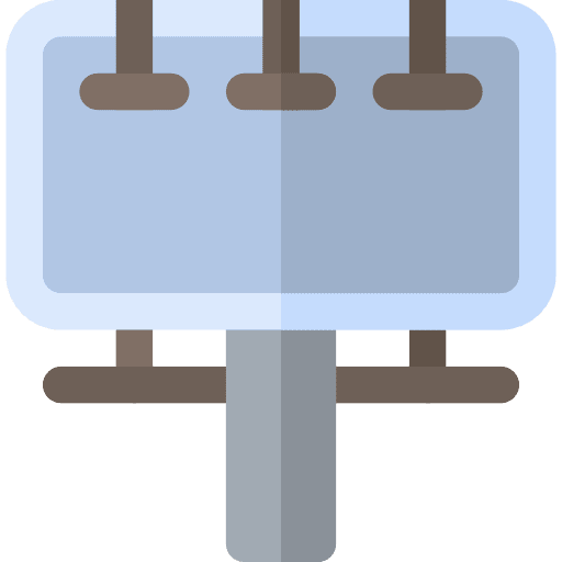 Maps and flags advertising announcemnt road signs icon