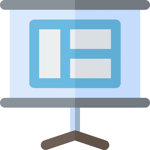 Plan board plan house icon