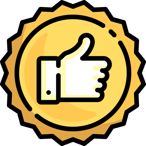 Recommended like recommended commerce and shopping icon