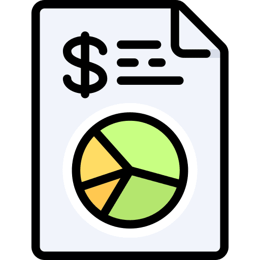 Sale report business sale report report icon
