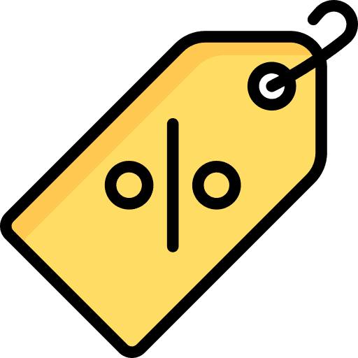 Tag price label label commerce icon