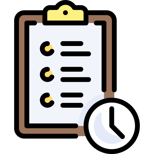 Waiting list miscellaneous waiting list checking icon