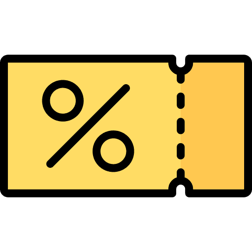 Coupon money commerce discount icon