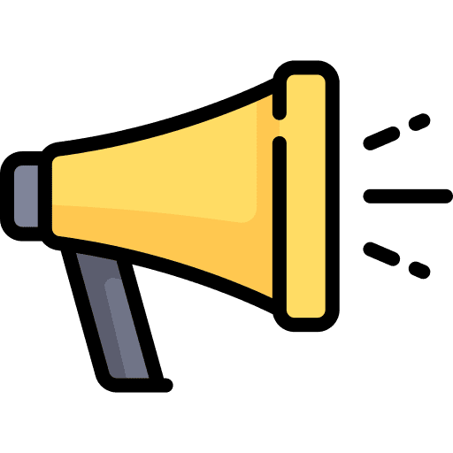 Marketing marketing communications megaphone icon