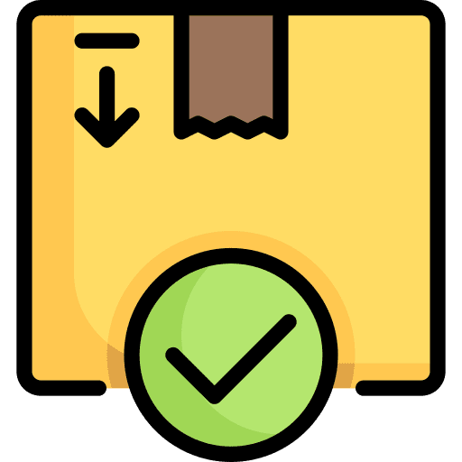 Box storage file storage data storage icon