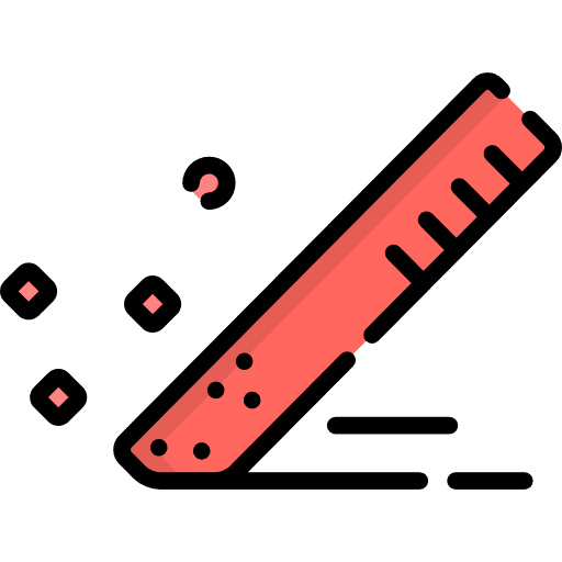 Chalk edit tools education tools and utensils icon