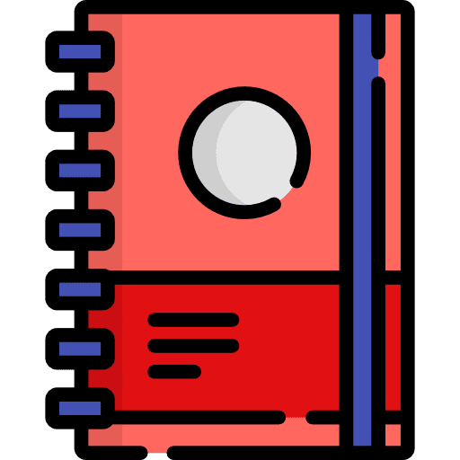 Notebook notebook business bookmark icon