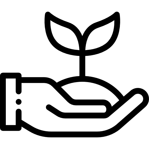 Sprout gardening nature sprout icon