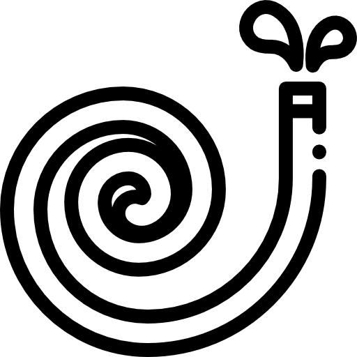 Hose gardening watering security icon