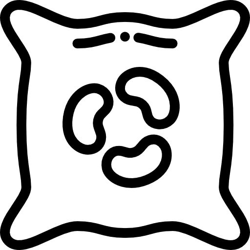 Seed bag gardening seeds nature icon