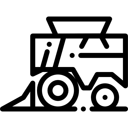 Harvester harvester farming harvest icon