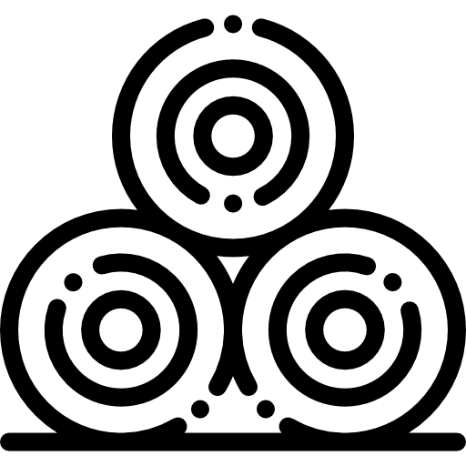 Hay bale straw hay bale icon