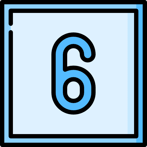 Six symbols shapes and symbols maths icon