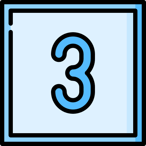Three three miscellaneous maths icon