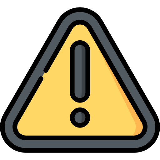 Warning warning threat issue icon