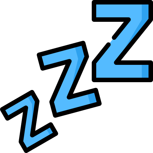 Zzz zzz rest relaxation icon