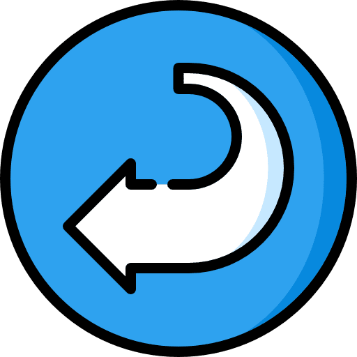 Back arrow arrows return back arrow icon