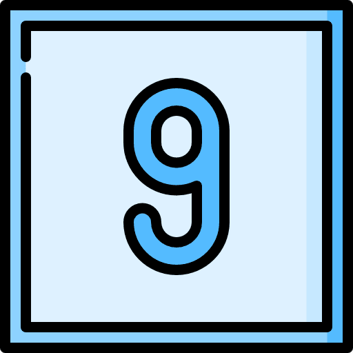 Nine miscellaneous interface nine icon