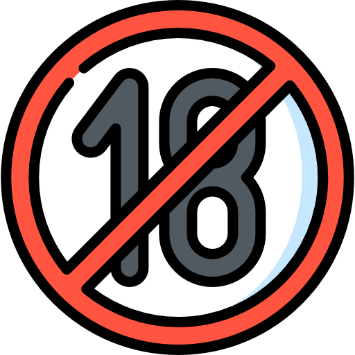 Underage filter shapes shapes and symbols icon