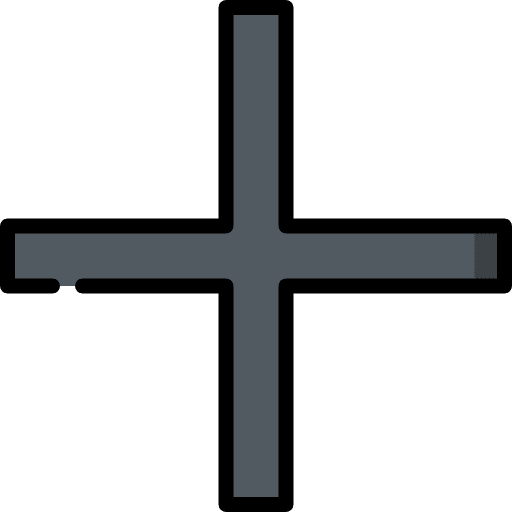 Plus shapes and symbols signs plus icon